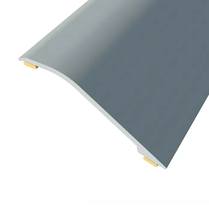 Baglinox Perfil de transición inclinado hasta 20 mm Aluminio - 25 - 90 cm x 45 mm, Pegado