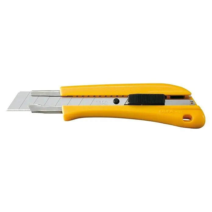 Olfa Cuttermesser BN-AL - Klingenbreite: 18 mm, Abbrechklinge - Vorderansicht