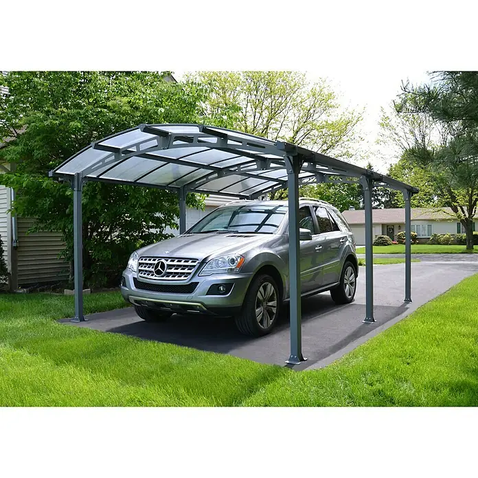 Palram – Canopia Carport Arcadia 5000 - L x B: 502 x 362 cm, Einfahrtshöhe: 1,95 m