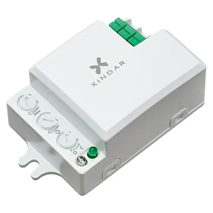 Xindar Sensor de movimiento FUKASHY - Blanco, Alcance: 6 m, Rango de detección: 360 °