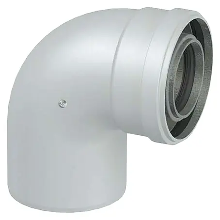 Codo coaxial estanco M/H