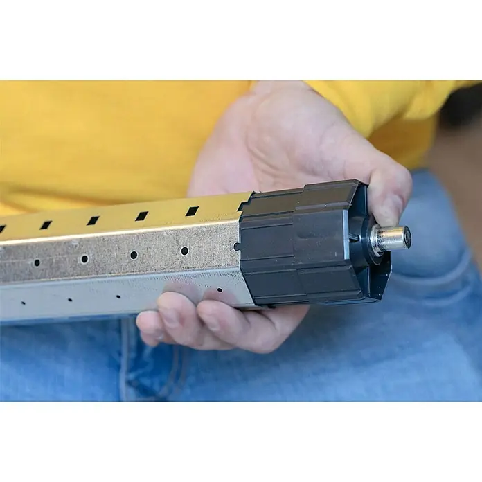 Schellenberg Funk-Rohrmotor Premium 10 Maxi - Max. Rollladenfläche: 4,2 m² bei Kunststoffrollläden, Einbaulänge: 555 mm, Zugkraft: 20 kg