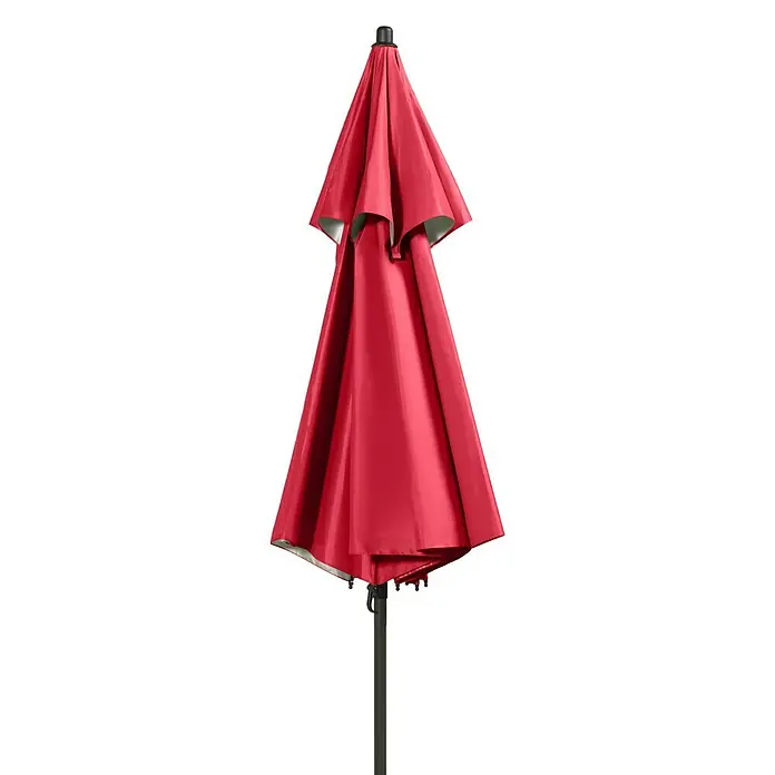Derby Suncobran Windprofi - Crvene boje, Antracit, Promjer: 200 cm - Pogled s desne strane