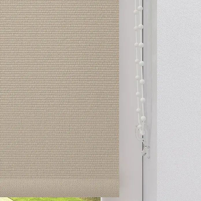 Verdunkelungsrollo - B x H: 60 x 190 cm, Sand - Detailaufnahme