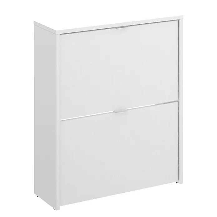 Zapatero Jazz - L x An x Al: 25 x 61 x 76 cm, Blanco