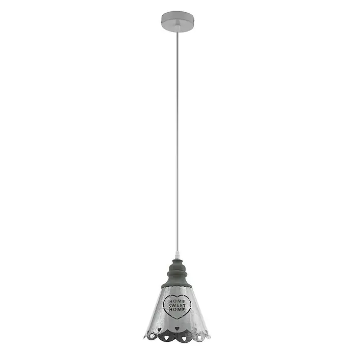 Eglo Pendelleuchte Talbot - Ø x H: 200 mm x 110 cm - Vorderansicht