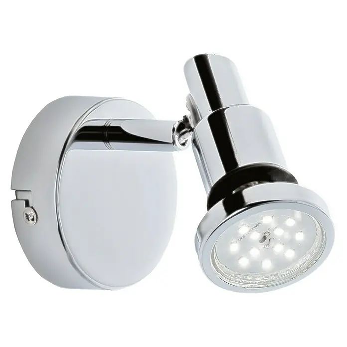 Briloner Led-wandspot - 4 W, l x b x h: 8 x 8 x 10,6 cm, Warm wit