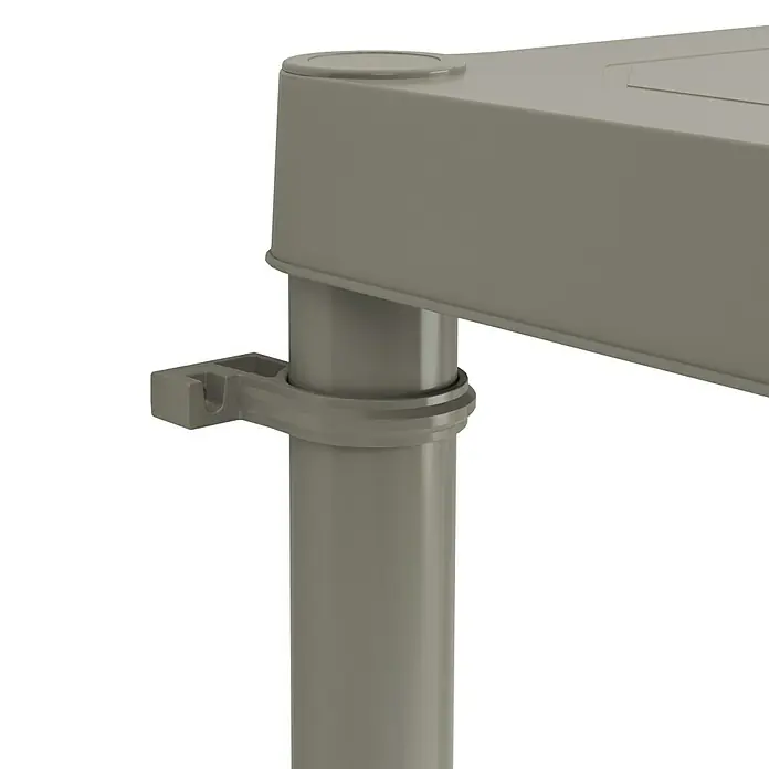 Keter Plastični regal - D x Š x V: 32 x 75 x 176 cm, Nosivost: 25 kg/polica, Broj polica: 5 Kom., Uticanje - Detaljan prikaz