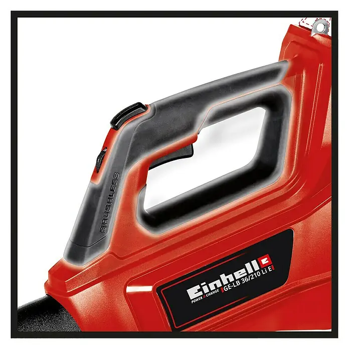 Einhell Power X-Change Akumulatorski puhač lišća GE-LB 36/210 Li E-Solo - 2 x 18 V, Litij-ionska, Bez akumulatora, Brzina puhanja: 210 km/h - Detaljan prikaz
