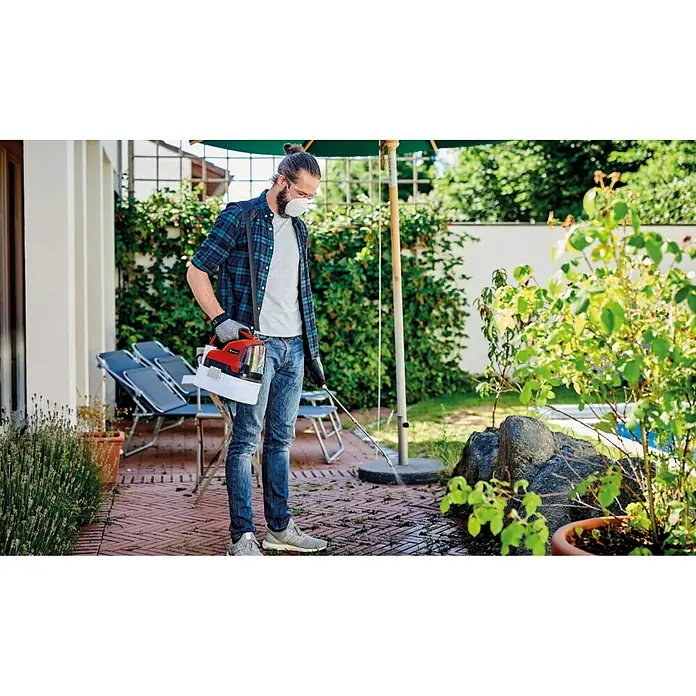 Einhell Power X-Change Akku-Sprühgerät GE-WS 18/35 Li-Solo - 18 V, Anzahl Akkus: Ohne Akku Stk., Betriebsdruck: 2,5 bar - Anwendungsbeispiel