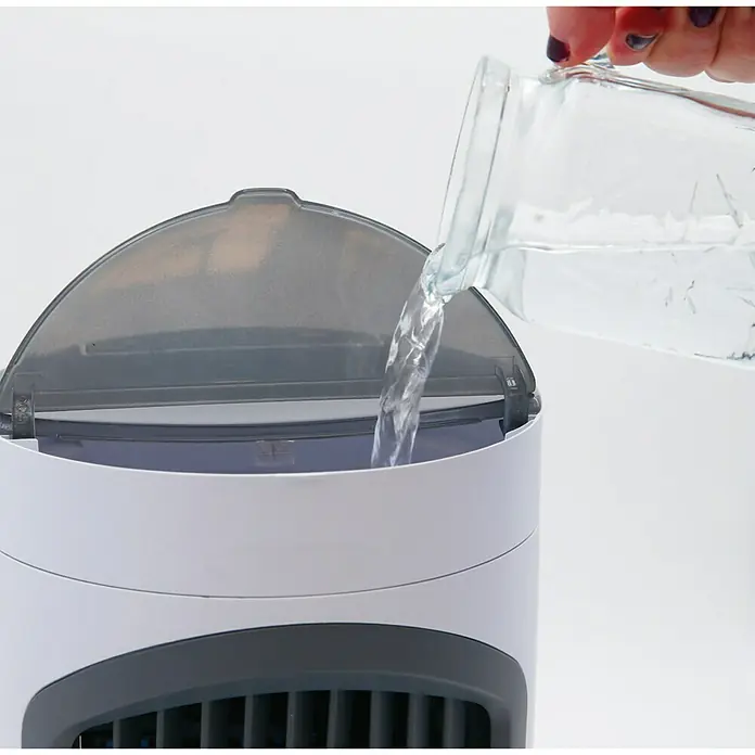 Climatizador evaporativo Smart Chill - Blanco, 39,5 cm, 12 W, Tanque de agua
