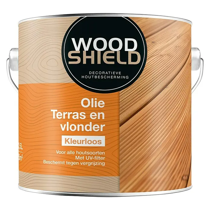 Wood Shield Houtolie Kleurloos - Kleurloos, 2,5 l