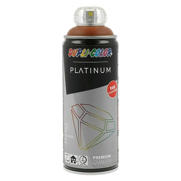 Dupli-Color Platinum Buntlack-Spray - Terracotta, 400 ml, Seidenmatt - Vorderansicht