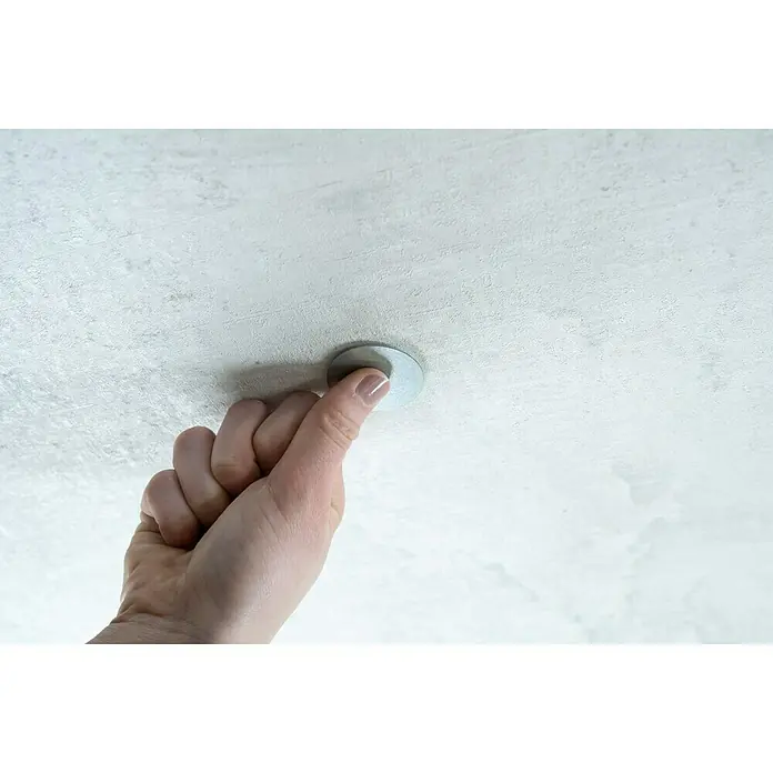 Mini-Rauchmelder-Befestigung - Durchmesser: 5 cm, Kleben - Anwendungsbeispiel