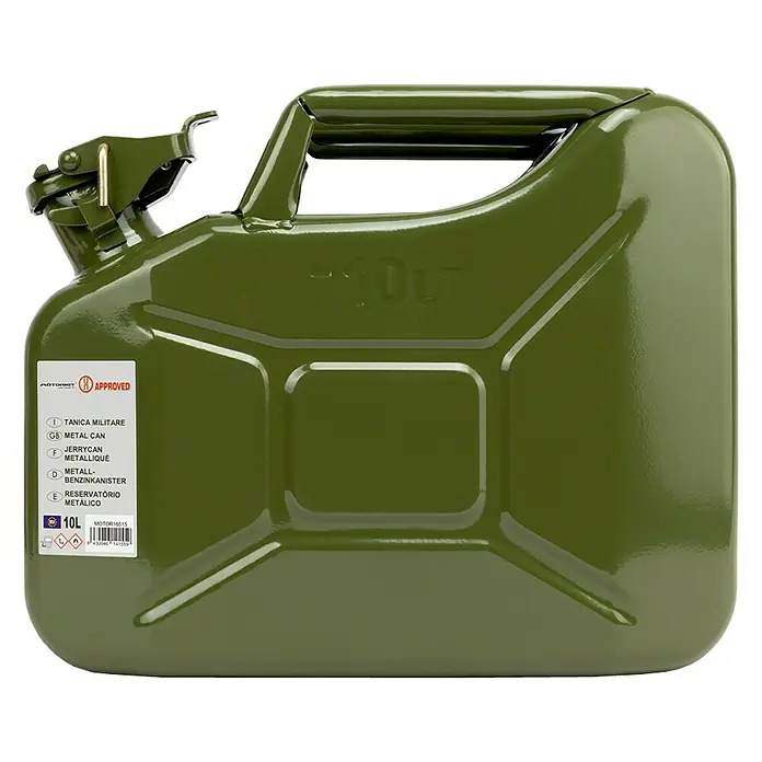 Bidón de gasolina - 10 l, Acero