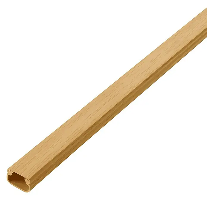 Inofix Canaleta para cables adhesiva - L x An x Al: 200 x 1,6 x 1 cm, Roble