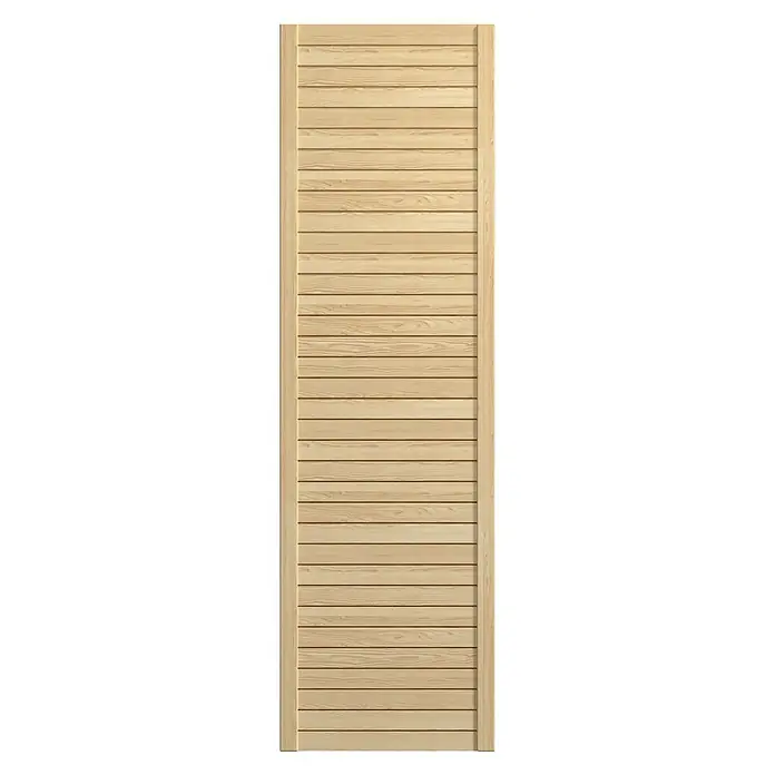 Möbeltür - B x H: 594 x 1.995 mm, Natur - Vorderansicht