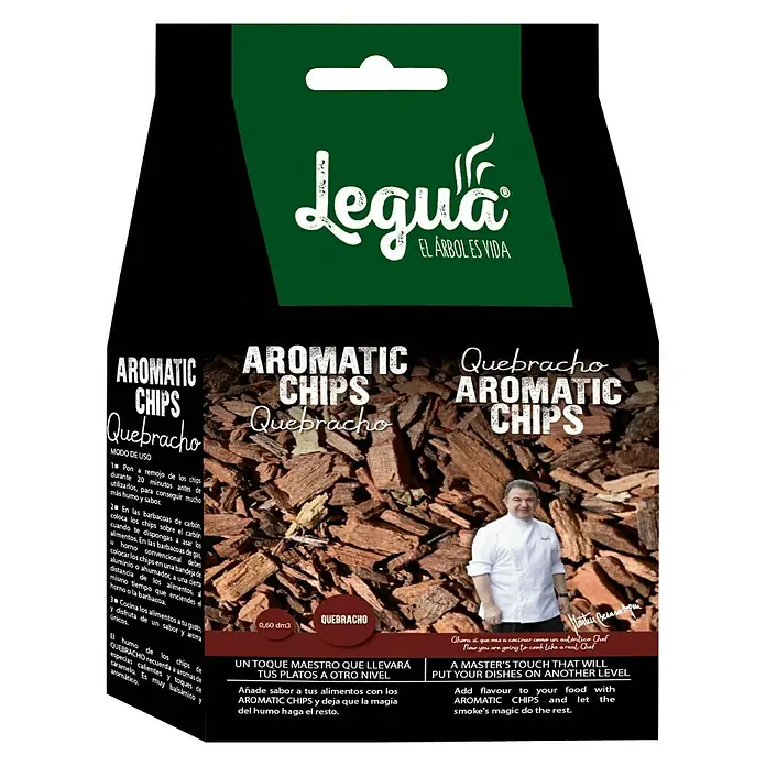 Legua Chips ahumadores - Madera de quebracho