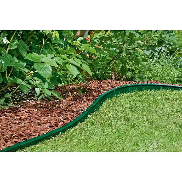 Windhager Rasenkante Green Border - Grün, L x B: 100 x 12,5 cm, Kunststoff