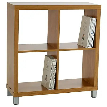 Estantería de madera Kubox 4 huecos
