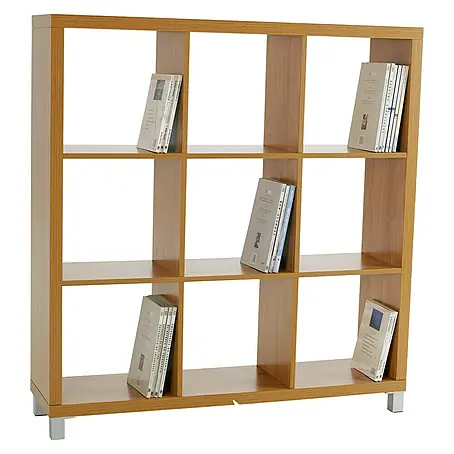 Estantería de madera Kubox 9 huecos