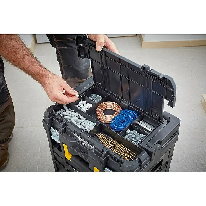 Stanley TSTAK Caja de herramientas FMST1-71967 - An x Pr x Al: 33,17 x 44 x 18,5 cm, Plástico