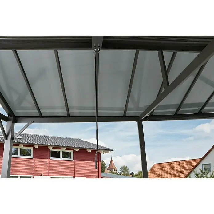 Sunfun Pavillon Ibiza Cabrio - L x B: 400 x 300 cm, Anthrazit