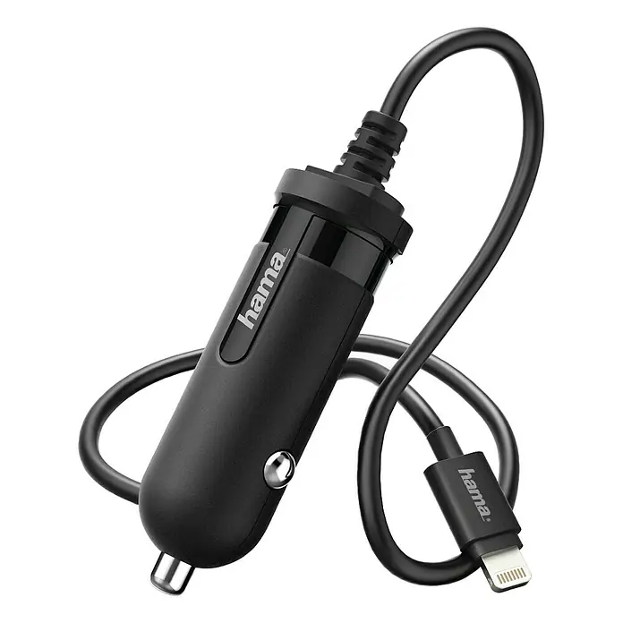 Hama Punjač za motorno vozilo Easy - Lightning, Ulazni napon: 12 V - Pogled sprijeda