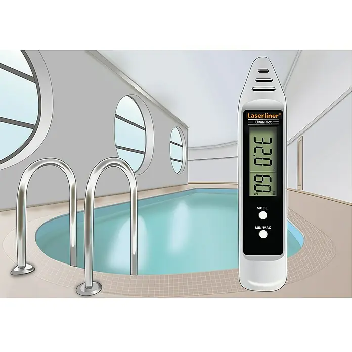 Laserliner Hygrometer ClimaPilot - Messbereich: -10 °C bis +50 °C Umgebungstemperatur - Anwendungsbeispiel