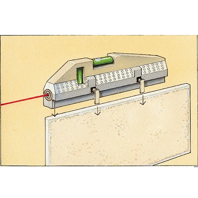 Laserliner Laserska libela HandyLaser Plus - Maksimalni radni prostor: 50 m - Proizvod u upotrebi