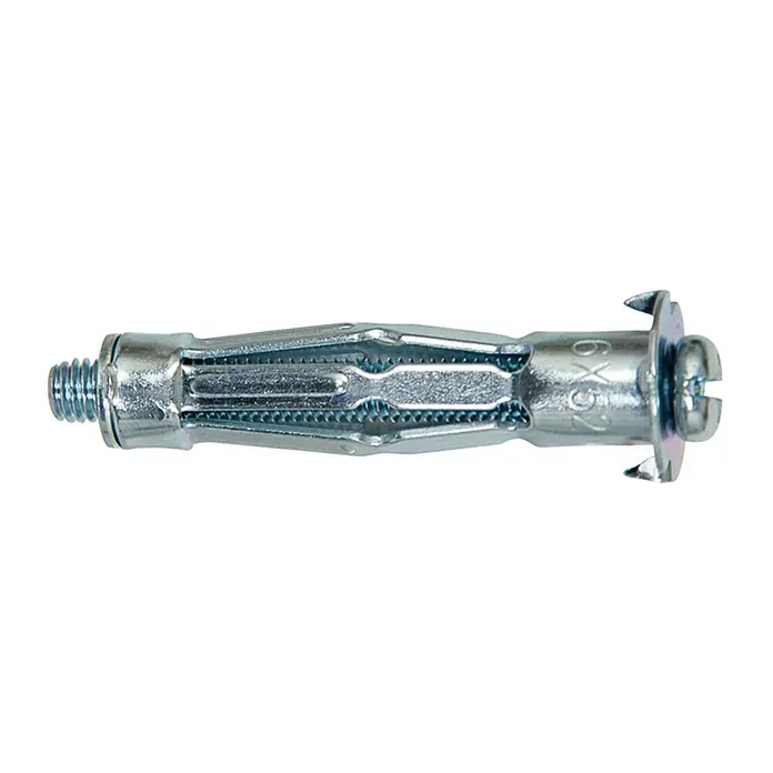 Fischer Metall-Hohlraumdübel HM S - Ø x L: 4 x 60 mm, Bohrtiefe: Min. 65 mm, 50 Stk. - Vorderansicht