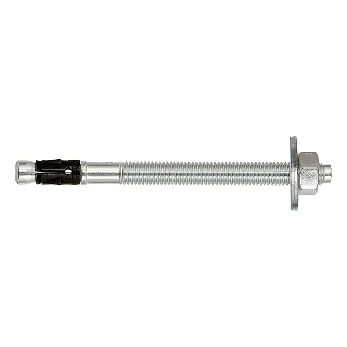 Fischer Schwerlastdübel FAZ II 12/10 A4 E - Ø x L: 12 x 110 mm, Edelstahl, M12 x 61 mm - Vorderansicht