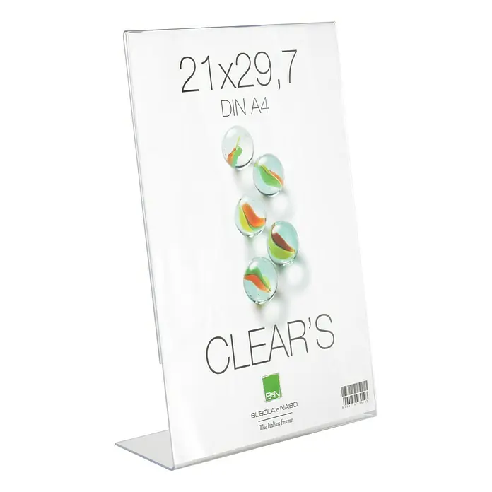 Okvir za fotografije Clears - Okomito, 21 x 29,7 cm / DIN A4 - Pogled sprijeda