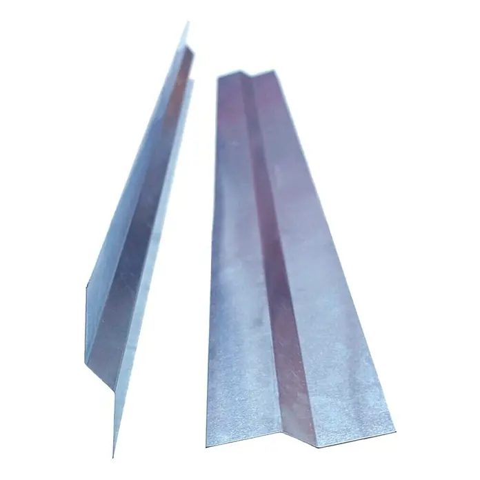 Sarei Anschlussprofil - Typ: HG 16, 1.000 x 20 x 40 mm, Winkel: 45 °, Aluminium - Vorderansicht