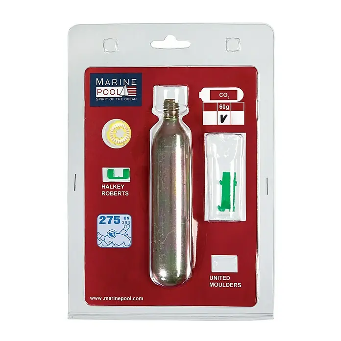 Marinepool Austausch-Set Halkey Roberts Euro 60 g - Automatischer Auslösemechanismus - Vorderansicht