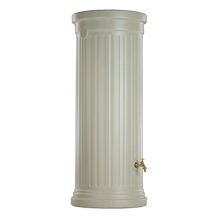 Garantia Classic Line Säulentank - Sandbeige, 1.000 l - Linke Seitenansicht
