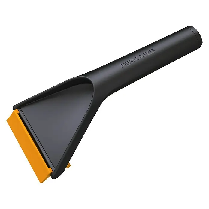 Fiskars Lopatica za skidanje leda Solid - Širina strugalice: 9,5 cm - Pogled s lijeve strane