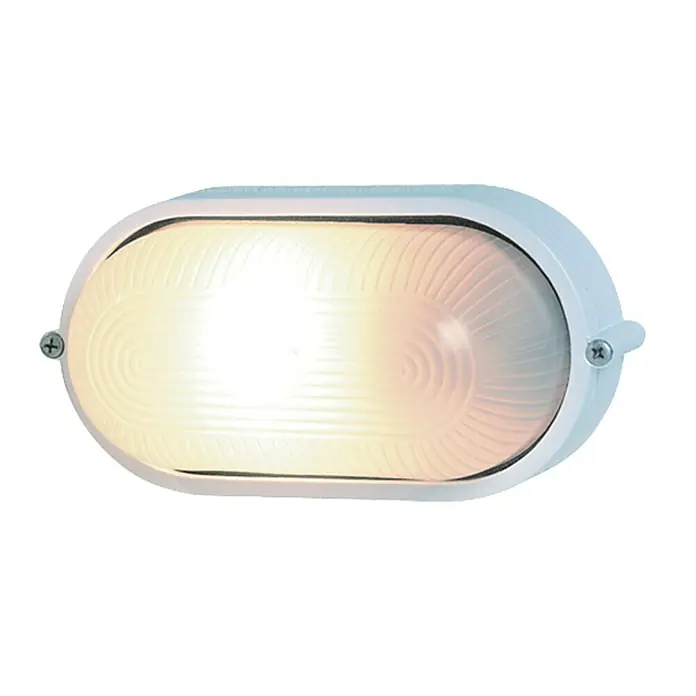 Ritter Leuchten Ovalleuchte - 95 x 210 x 110 mm, Weiß