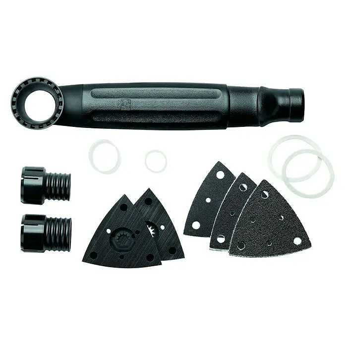 Fein Set de aspiración - Específico para: Multiherramienta Fein MultiMaster 250/MultiTalent 250, Multiherramienta Fein MultiMaster 250/250 Q, Multiherramienta Fein MultiTalent 250/250 Q/250 SL/250 QSL, 24 pzs. - Vista descendente
