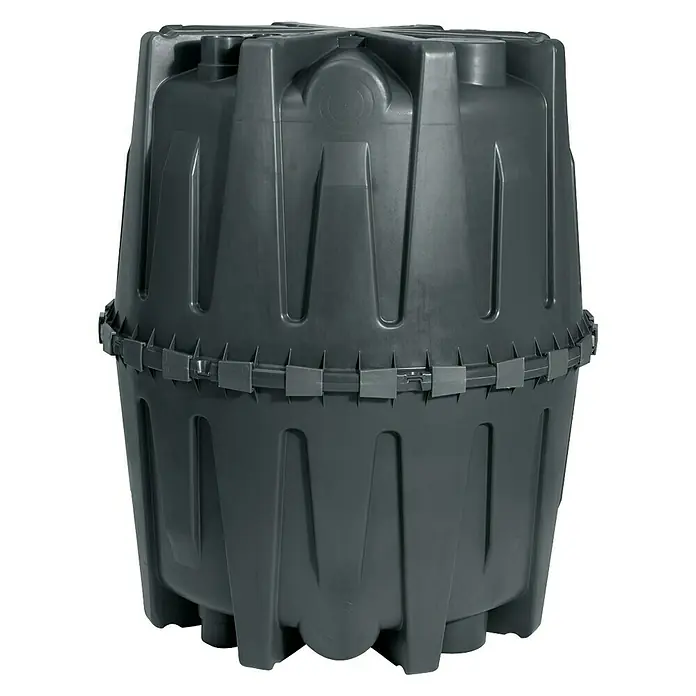 Garantia Abwasser-Sammelgrube Herkules - 3.200 l (2 x 1.600 l), Erweiterbar - Vorderansicht