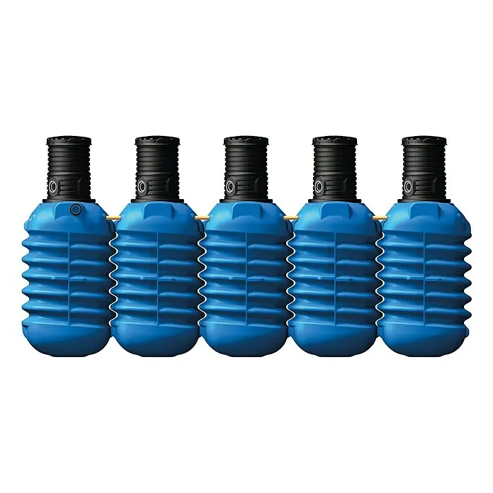 4rainz Regenwassertank Komplettpaket Modularis Garten-Comfort - 12.500 l  (5 x 2.500 l), Begehbar - Vorderansicht