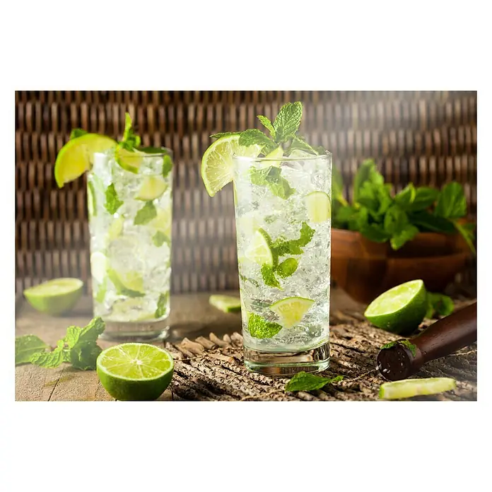 CUCINE Küchenrückwand - Caipirinha, 60 x 40 cm, Stärke: 6 mm, Einscheibensicherheitsglas (ESG) - Vorderansicht