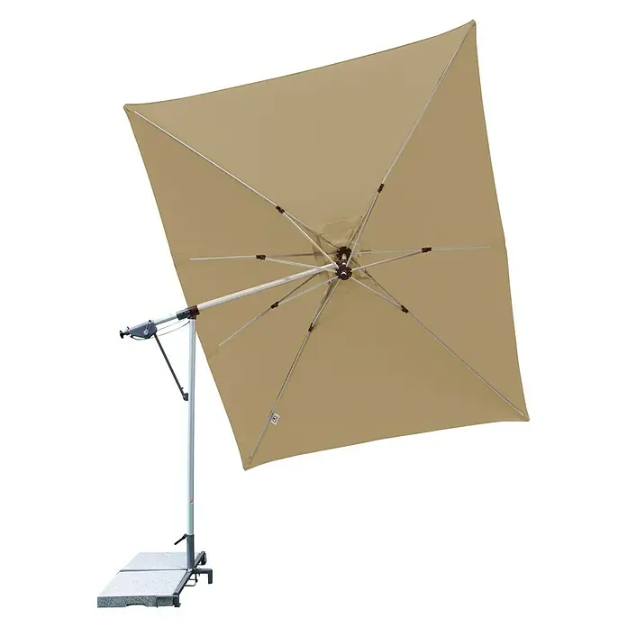 Doppler Sunline Pendelschirm - Greige, L x B: 298 x 225 cm