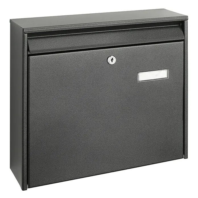 Portaferm Briefkasten PM 44 - 100 x 362 x 322 mm, Grau