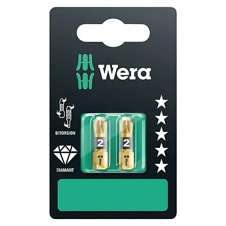 Wera  Set dijamantnih bitova 851/1 BDC SB