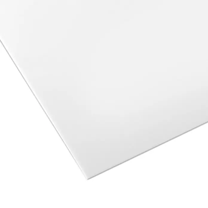 Dekorativna ploča od polistirola Owocor - 50 cm x 100 cm x 2,5 mm, Ravni oblik, Opal, Polistirol - Pogled sprijeda