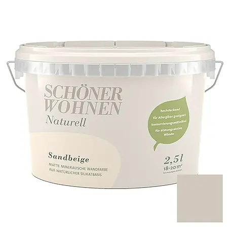 SCHÖNER WOHNEN-Farbe  Muurverf Naturell Zandbeige