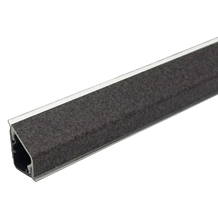 Kantoflex Wandabschlussprofil Design 37978 Mocca - 300 x 1,6 x 2,4 cm - Detailaufnahme