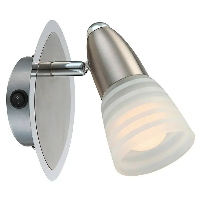 Globo Caleb LED-Wand- & Deckenstrahler - 4 W, Opal, Warmweiß, 1 Stk.