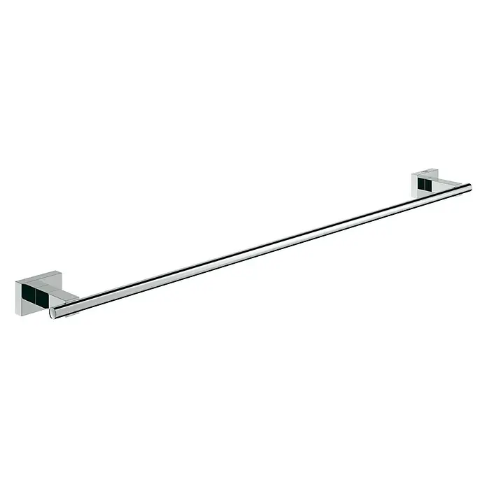 Grohe Essentials Cube Badetuchhalter - Breite: 55,8 cm, Chrom, Glänzend - Vorderansicht